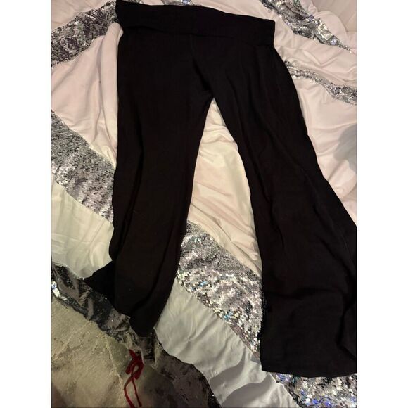 VS PINK bling heritage logo on butt flare yoga leggings pants xxl/2xl NwT - Picture 5 of 6